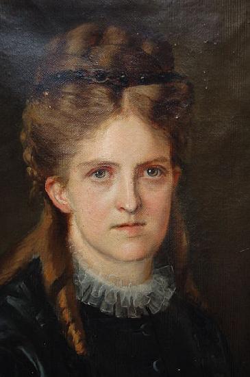 Horst Devens Freiin Emma von Langenmantel-Rosenberg 1873 oil painting image
